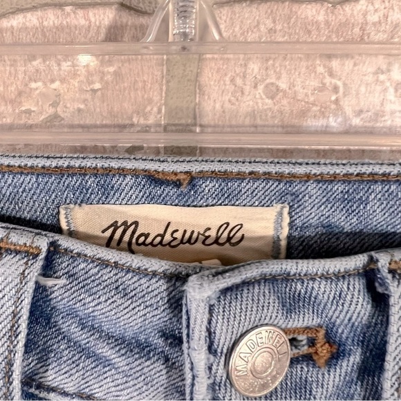 Madewell Petite The Curvy High Rise Perfect Vintage Jean Worn In Edition Size 24 - Picture 10 of 12